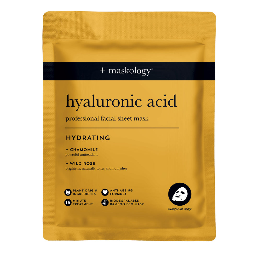 Maskology Hyaluronic Acid Professional Face Sheet Mask