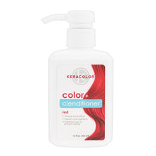 Load image into Gallery viewer, Keracolor Color + Clenditioner Colour Shampoo Red - 355ml