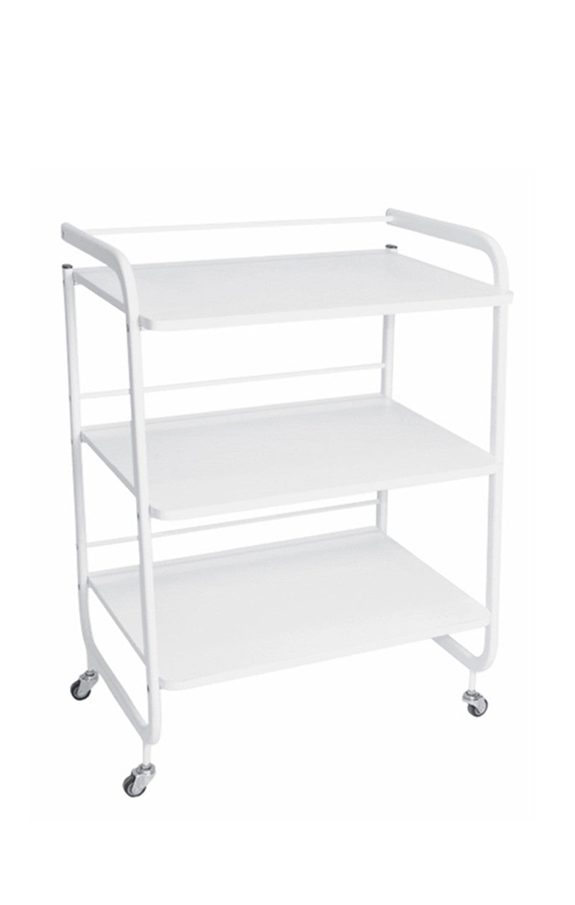 Beauty Trolley - 3 Shelves (White)