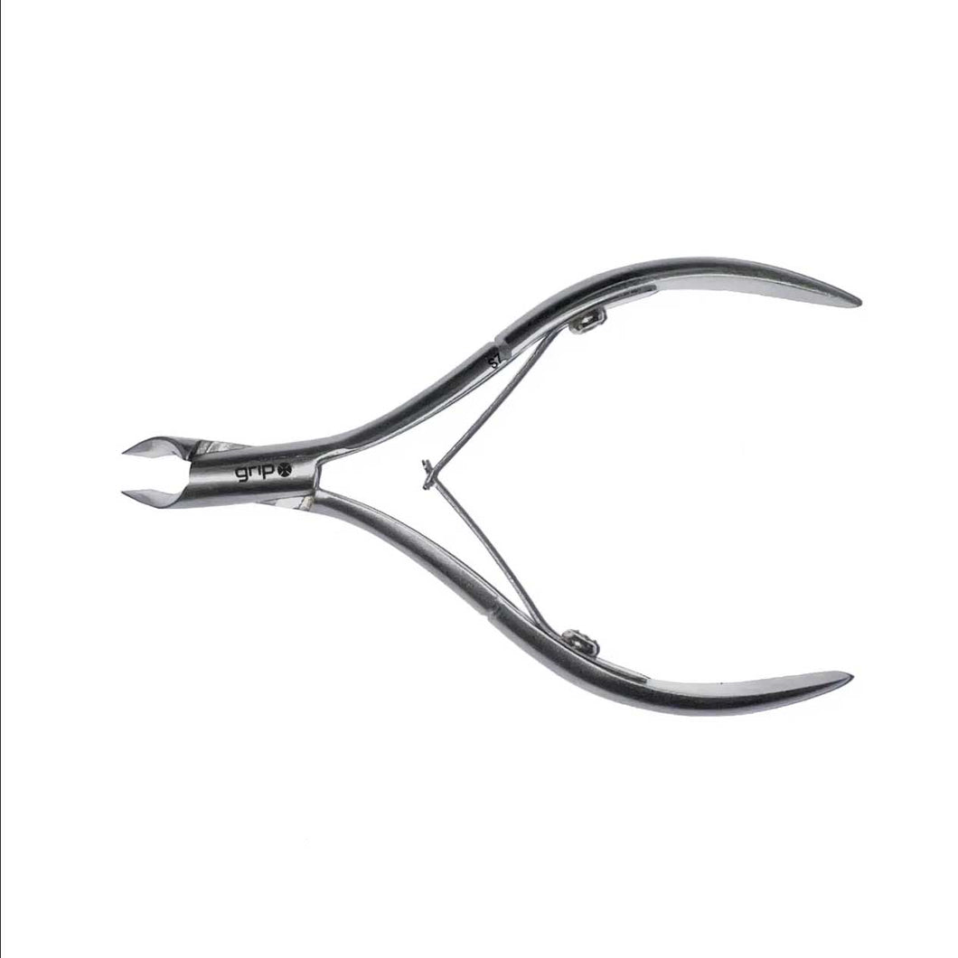 Cuticle Nipper (Caron Grip) 4-4.5mm Quarter Jaw - Stainless Steel