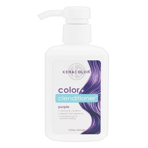 Keracolor Color + Clenditioner Colour Shampoo Purple - 355ml