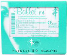 Ballet Needles: Stainless Steel F4 shank