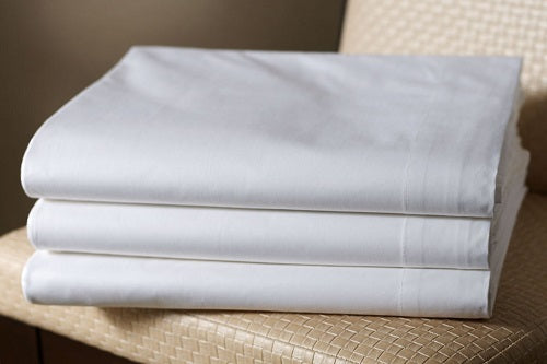 Cotton Bed Sheet (White) Flat Sheet - 180cm x 305cm