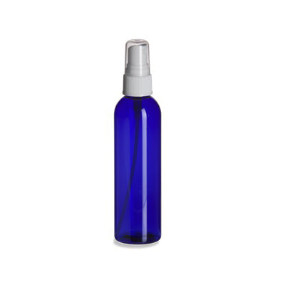 Bottle (Glass) Blue with Mist Spray - 250mL