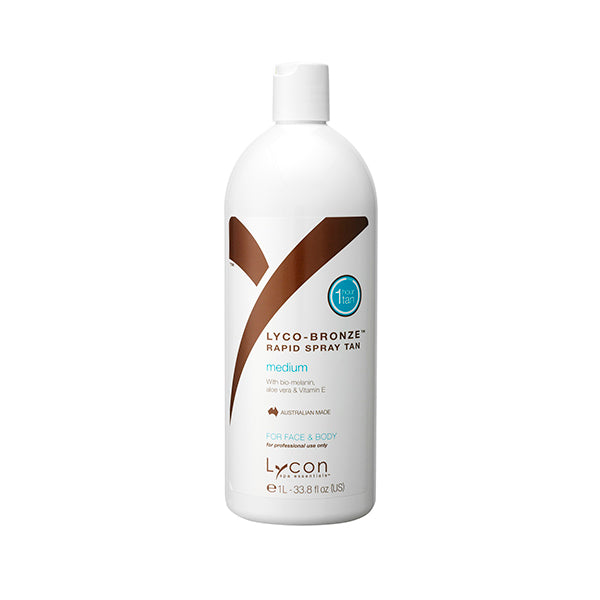 Lyco Bronze (Medium) 1-Hour Spray Tan - 1L