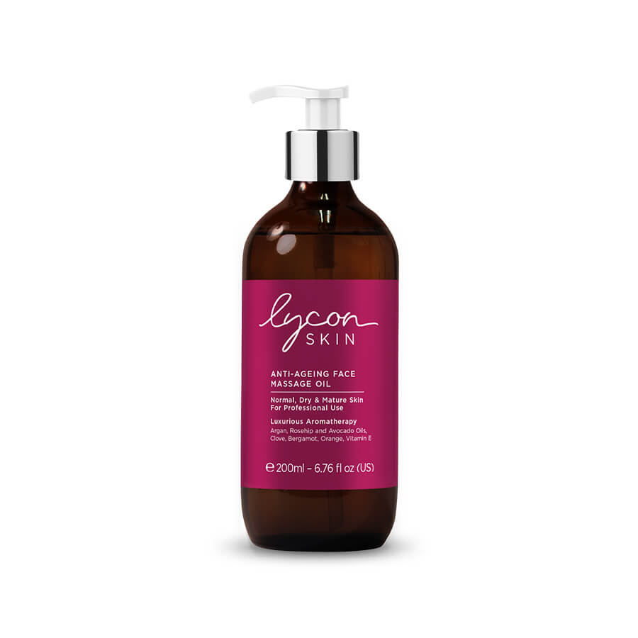Lycon Skin Skincare Anti-Ageing Face Massage Oil - 200ml