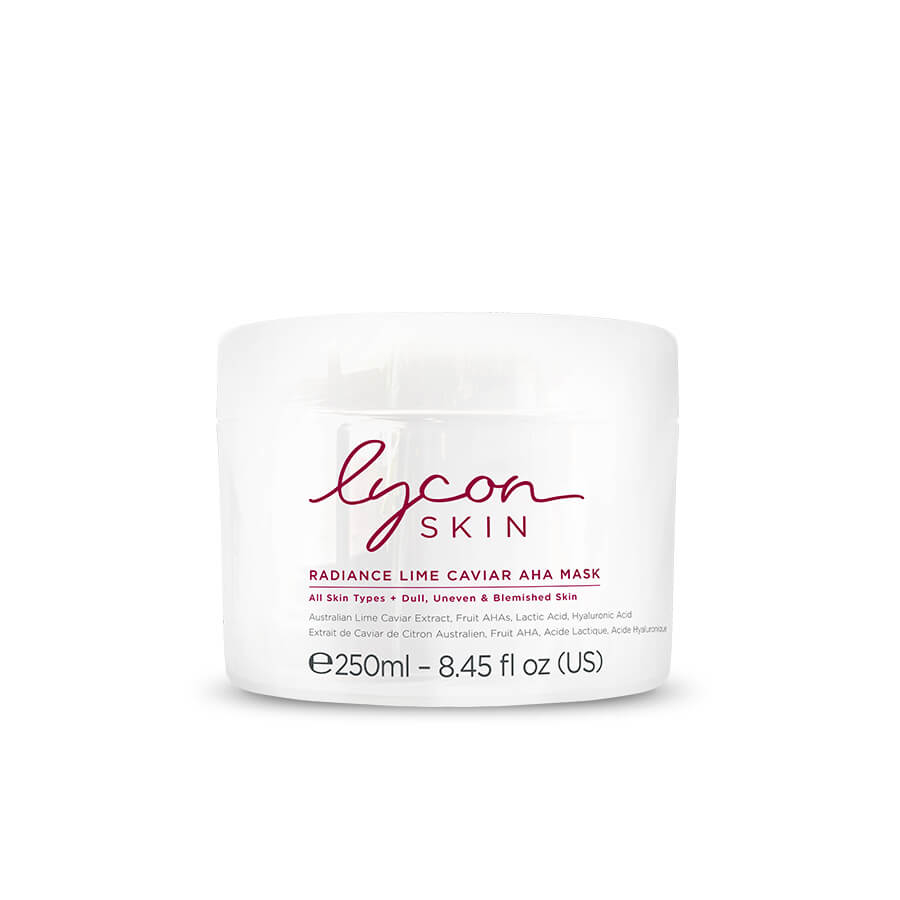 Lycon Skin Skincare Radiance Lime Caviar AHA Mask - 250ml