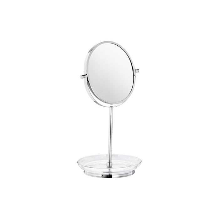 Mirror with Stand (Stainless Steel) - Superior