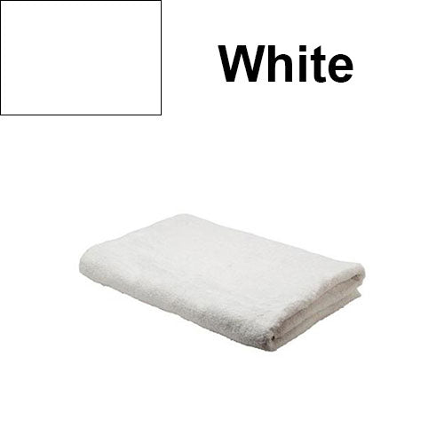 Towel: Bath Sheet (White) - 90cm x 180cm