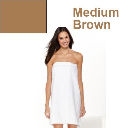Wrap Gown with Velcro Terry Toweling (Colours in Navy and Medium Brown Available)