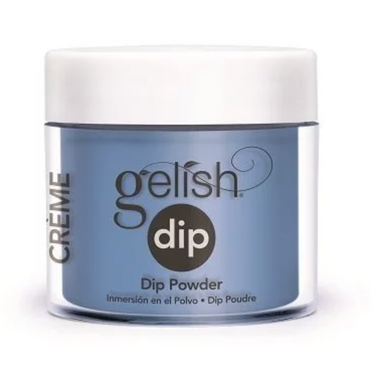 Gelish Dip French Powder Ooba Ooba Blue (NEON BLUE CREME) - 23g