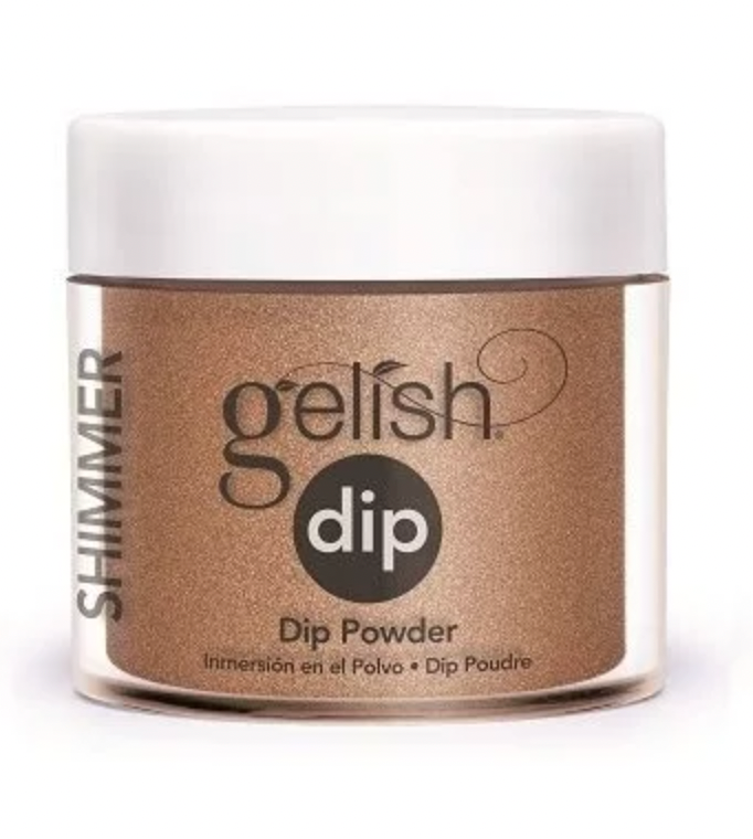 Gelish Dip French Powder No Way Rose (ROSE GOLD METALLIC) - 23g