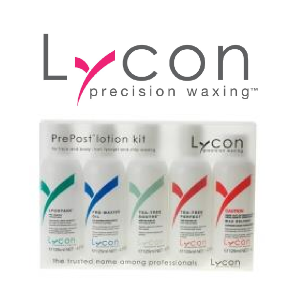 Lycon Waxing Pre & Post Kit (5 X 125ml)