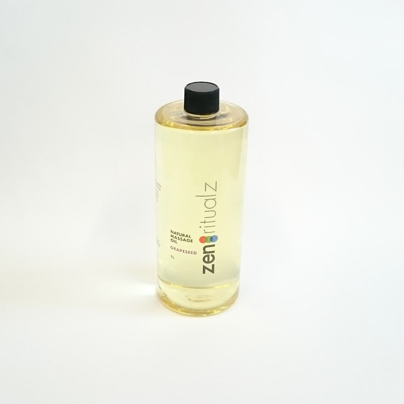 Massage Oil Natural (Grapeseed Oil) - 1L