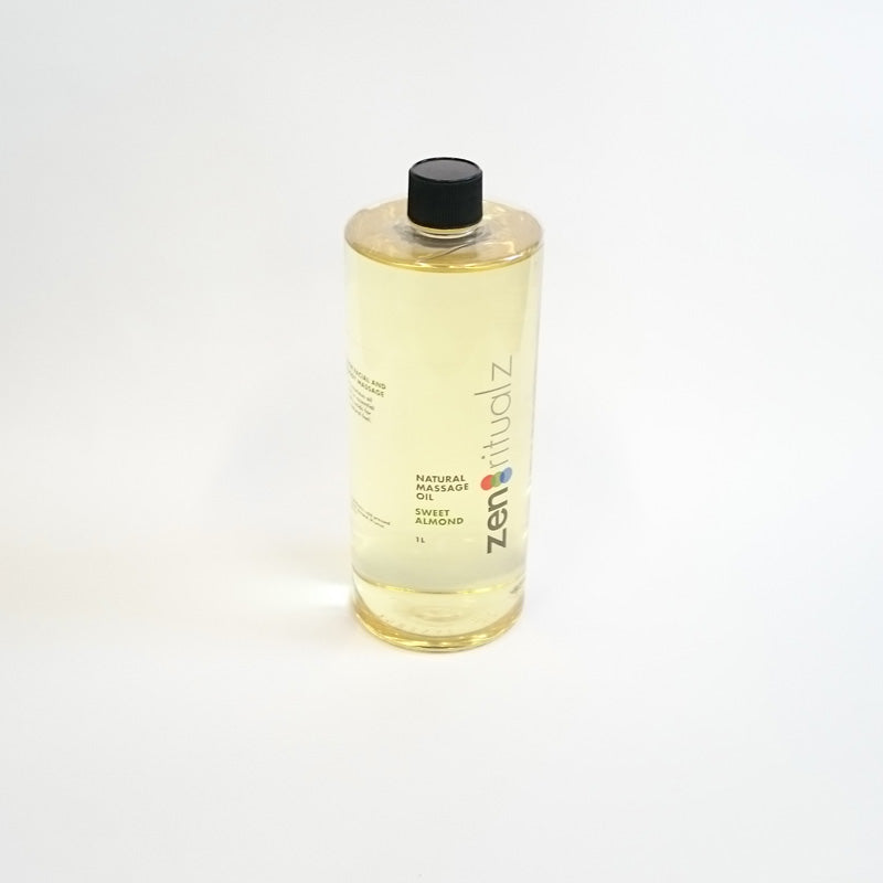 Massage Oil Natural (Sweet Almond Oil) - 1L