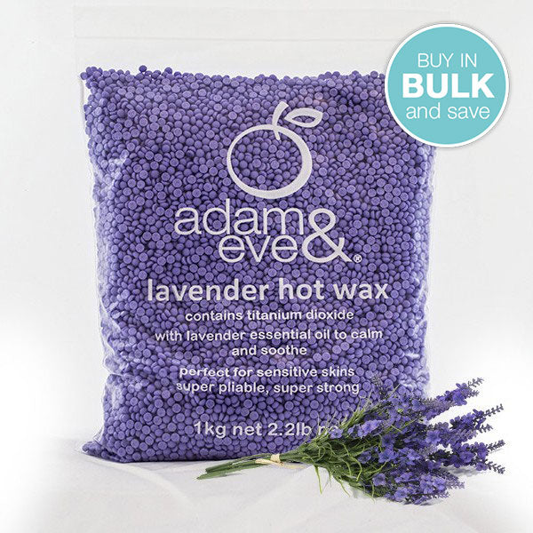 Jax Wax Adam & Eve Hot Wax (Lavender / Alpine Bluebell Beads) - 1kg