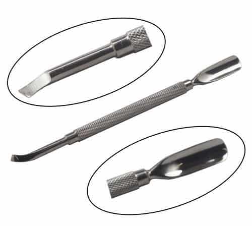 Cuticle Pusher and Cleaner (Beauty World) - Metal