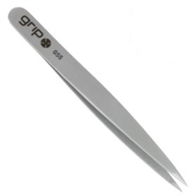 Grip Point Tweezers (Stainless Steel) GS5