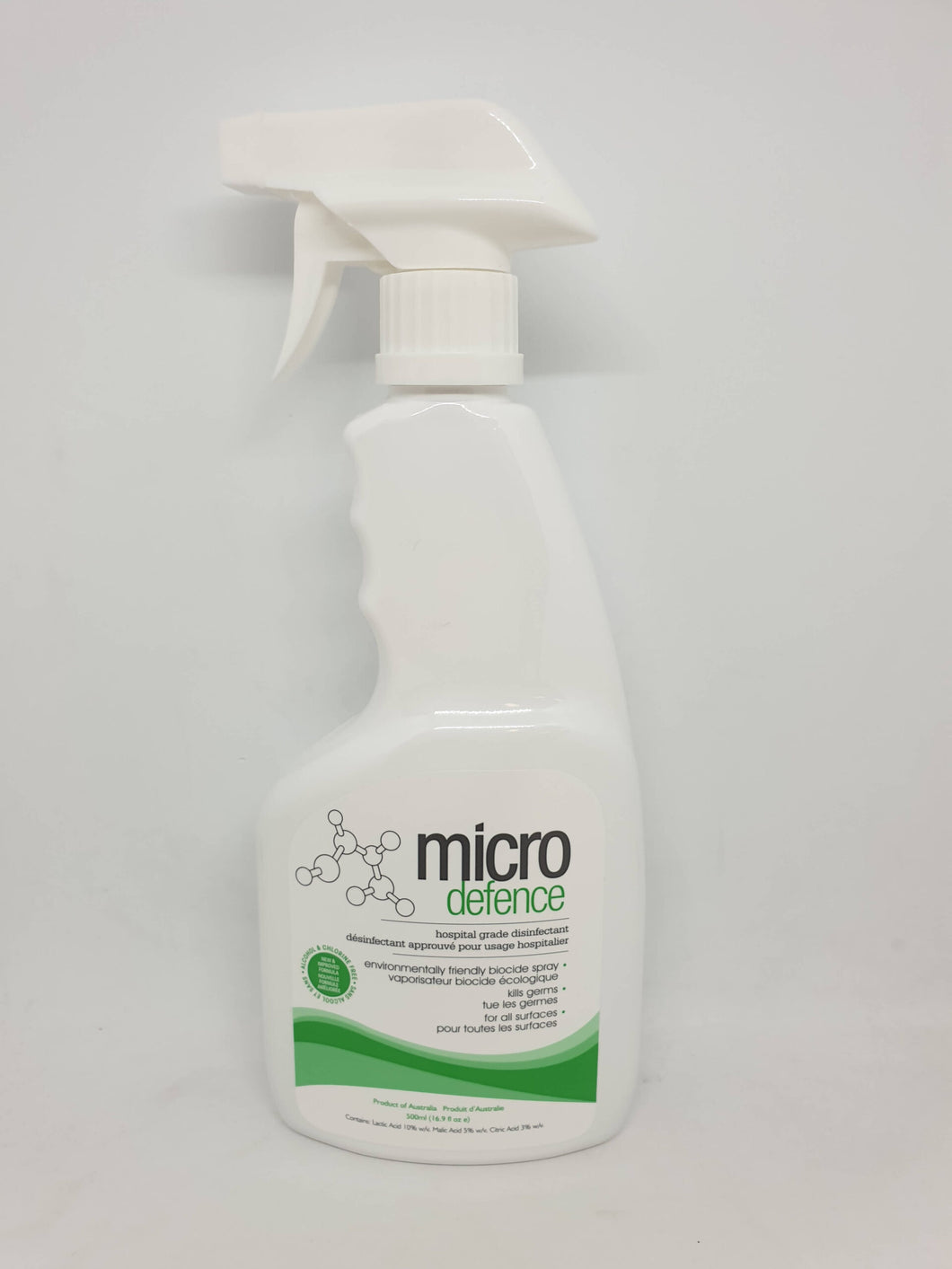 Caron Micro Defence Organic Biocide Spray (Hospital Grade) - 500ml