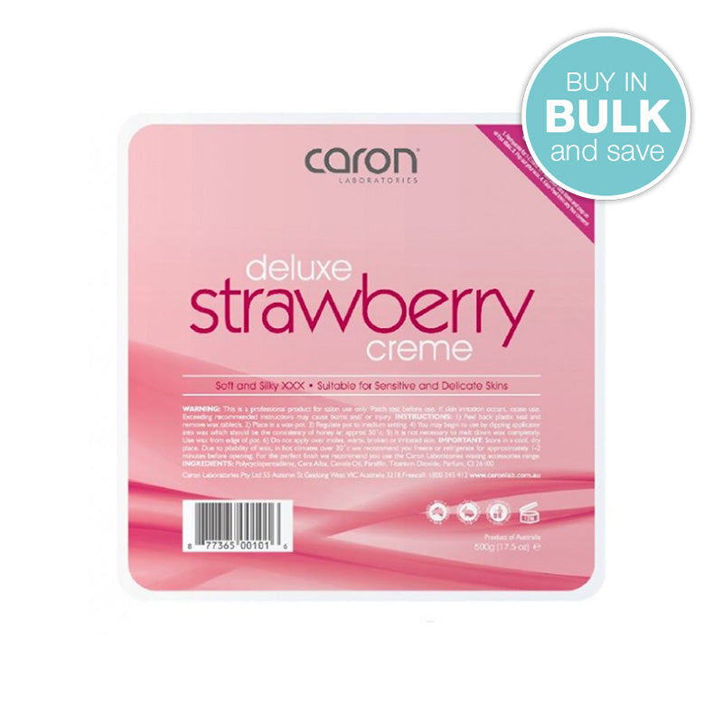 Caron Hot Wax (Deluxe Strawberry Crème) - 500gr