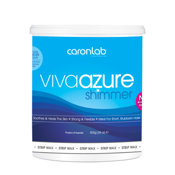 Caron Strip Wax (Viva Azure) Microwaveable – 800ml