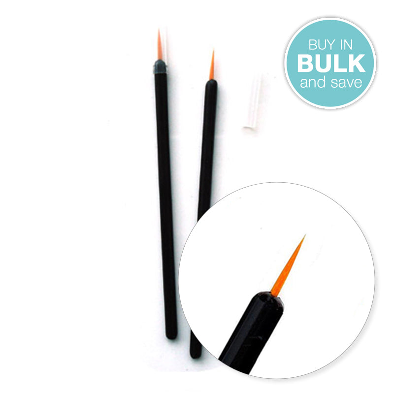 Make Up Applicator: Eyeliner Brush (Fine Tip) - 25/pk
