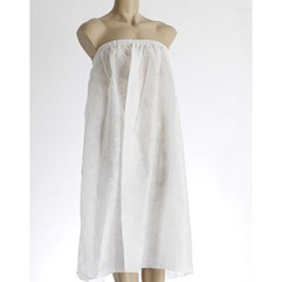 Disposable Wrap Gown (White) - 5/pk