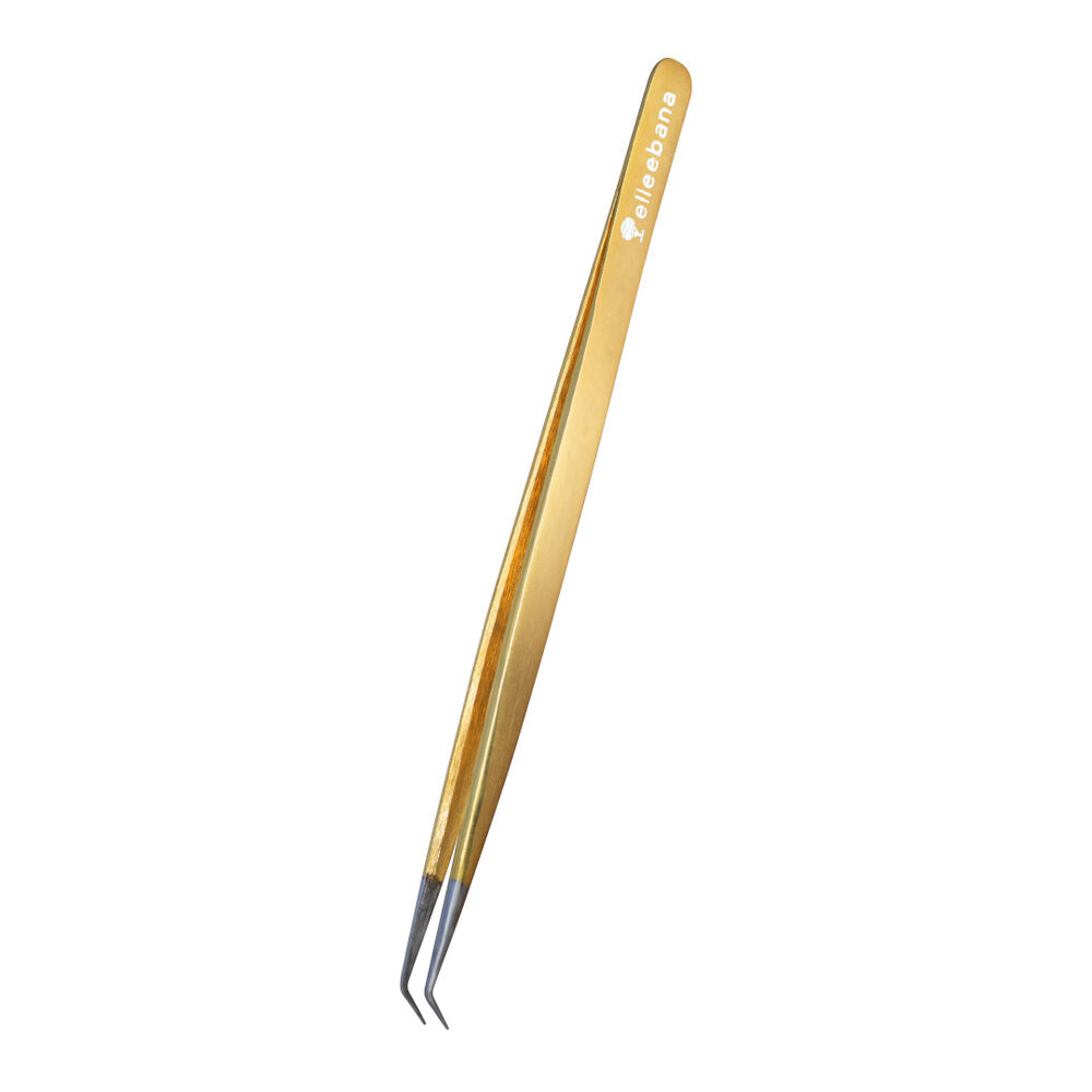 Elleebana Tweezers 45 Degree Tip