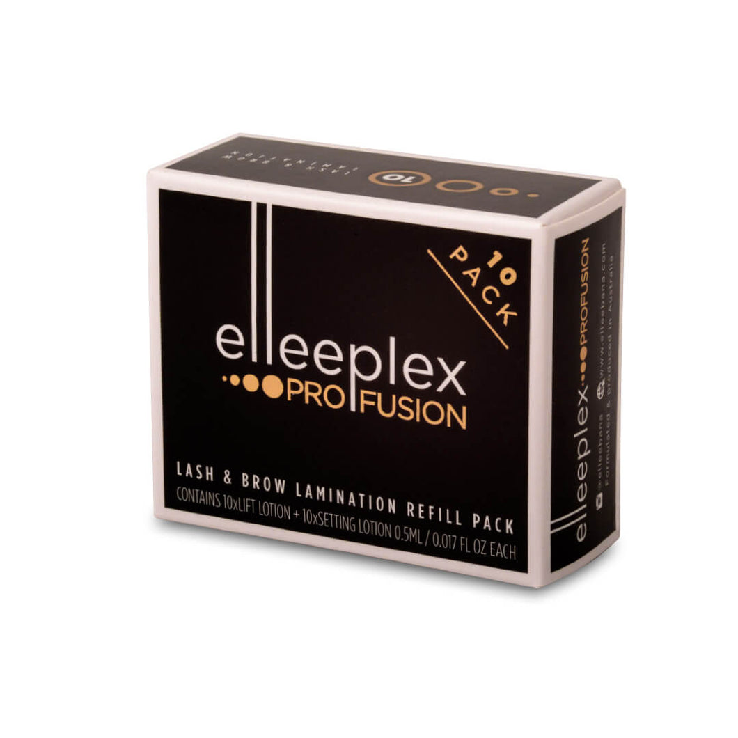 Elleeplex Pro Fusion Lash & Brow Lamination Refill - 10 Pack