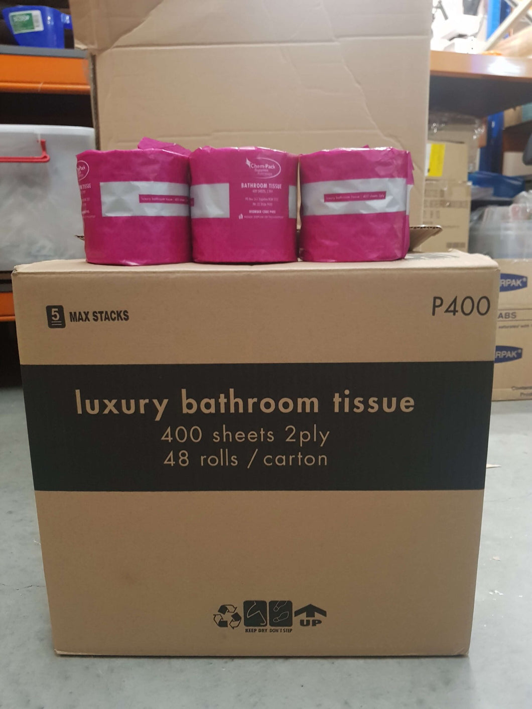 Luxury Bathroom Tissue - 48 rolls (2ply)