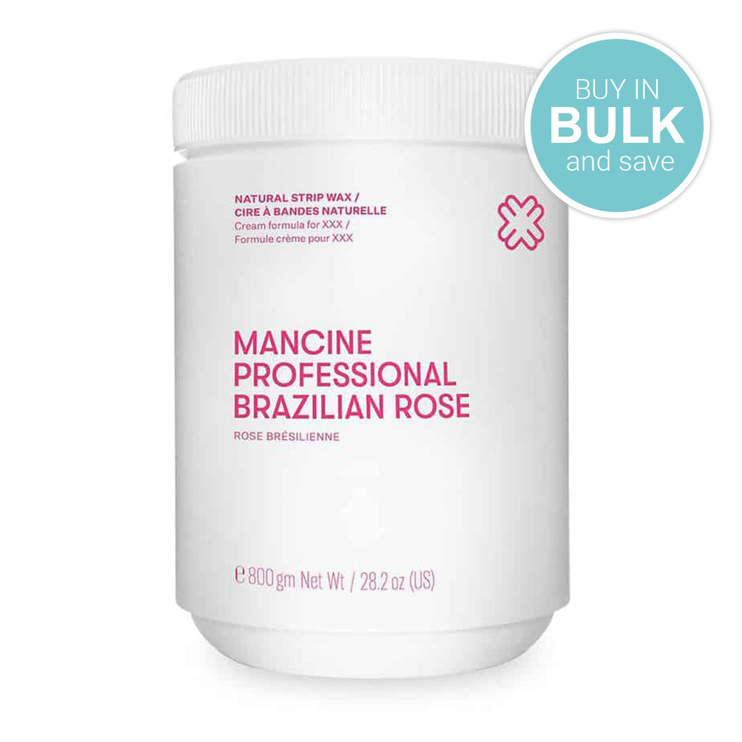 Mancine Strip Wax (Brazilian Rose) - 800ml