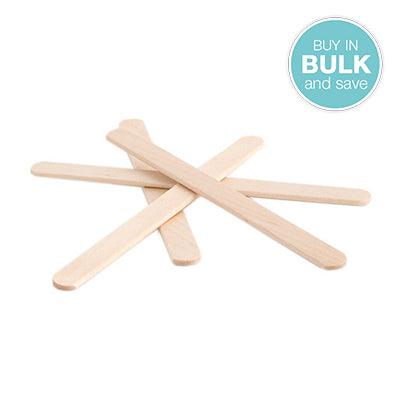 Waxing Spatulas (Small/Paddle Pop Sticks) Bulk - 500/pk