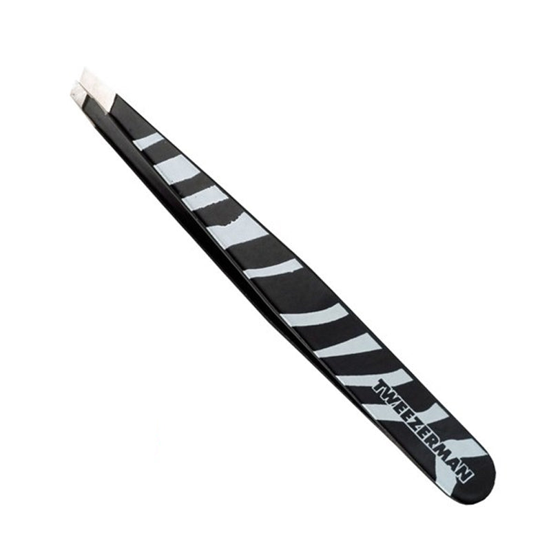 Tweezerman Tweezers Slant (Zebra Pattern)